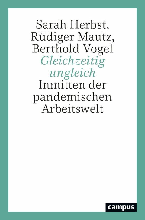 Gleichzeitig ungleich -  Sarah Herbst,  Rüdiger Mautz,  Berthold Vogel