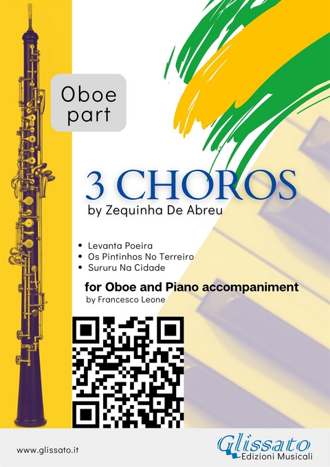 Oboe parts "3 Choros" by Zequinha De Abreu for Oboe and Piano - Zequinha de Abreu