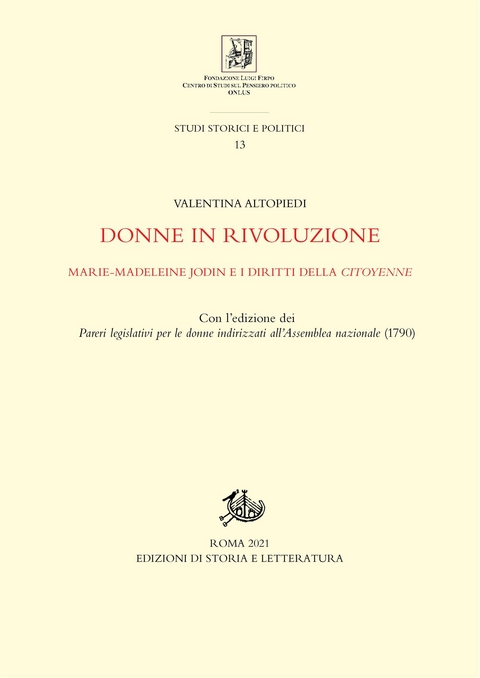 Donne in rivoluzione - Valentina Altopiedi