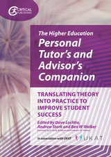 Higher Education Personal Tutor's and Advisor's Companion - 