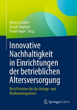 Innovative Nachhaltigkeit in Einrichtungen der betrieblichen Altersversorgung - 