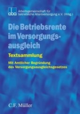 Die Betriebsrente im Versorgungsausgleich - Birgit Uebelhack, Sabine Drochner