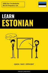 Learn Estonian - Quick / Easy / Efficient - Pinhok Languages