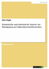 Extrinsische und intrinsische Anreize zur Partizipation an Online-Ideenwettbewerben - Alex Seger