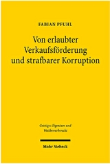 Von erlaubter Verkaufsförderung und strafbarer Korruption - Fabian Pfuhl