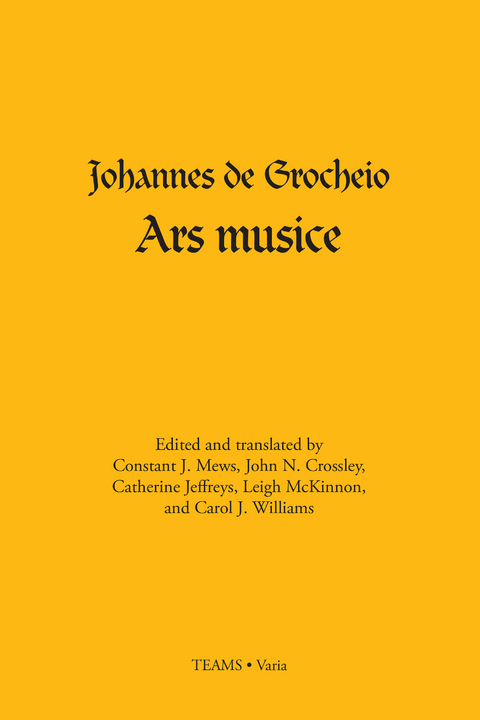 Ars musice -  Johannes de Grocheio