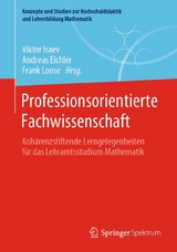 Professionsorientierte Fachwissenschaft - 