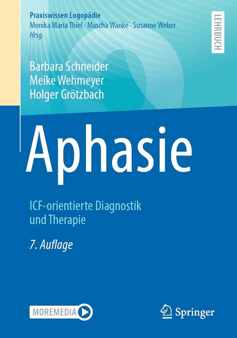 Aphasie -  Barbara Schneider,  Meike Wehmeyer,  Holger Grötzbach