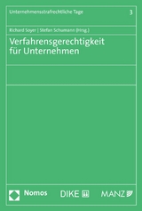 Verfahrensgerechtigkeit für Unternehmen - 