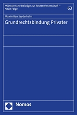 Grundrechtsbindung Privater - Maximilian Seyderhelm