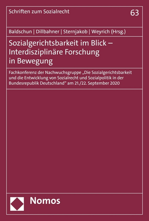 Sozialgerichtsbarkeit im Blick – Interdisziplinäre Forschung in Bewegung - 