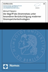 Der Begriff des Stromnetzes unter besonderer Berücksichtigung moderner Stromspeichertechnologien - Michael Filipowicz