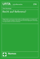 Recht auf Referenz? - Sibel Kocatepe