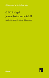 Jenaer Systementwürfe II -  Georg Wilhelm Friedrich Hegel