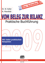 Vom Beleg zur Bilanz 2009 - Koller, Werner; Mansfeld, Norbert