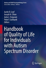 Handbook of Quality of Life for Individuals with Autism Spectrum Disorder - 