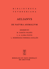 De natura animalium - Claudius Aelianus