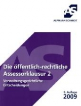 Die öffentlichrechtliche Assessorklausur 2 - Horst Wüstenbecker