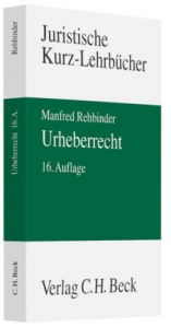 Urheberrecht - Manfred Rehbinder