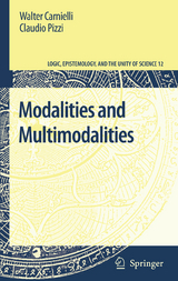 Modalities and Multimodalities - Walter Carnielli, Claudio Pizzi