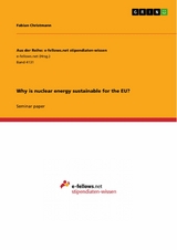 Why is nuclear energy sustainable for the EU? - Fabian Christmann