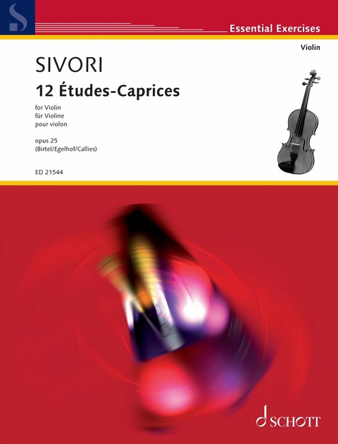 12 Études-Caprices - Camillo Sivori