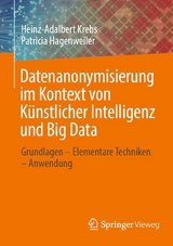 Datenanonymisierung im Kontext von Künstlicher Intelligenz und Big Data - Heinz-Adalbert Krebs, Patricia Hagenweiler