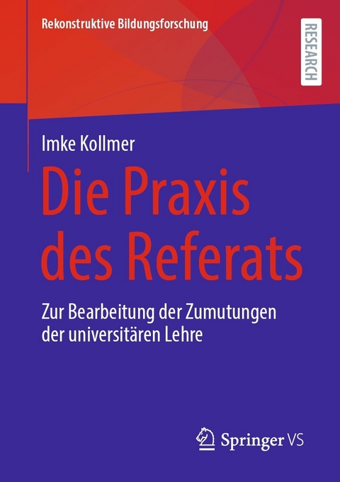 Die Praxis des Referats - Imke Kollmer