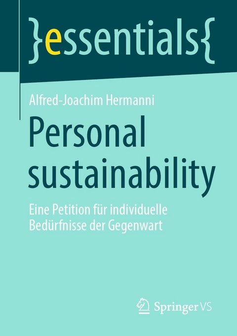 Personal sustainability - Alfred-Joachim Hermanni