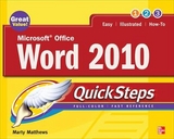 Microsoft Office Word 2010 QuickSteps - Matthews, Marty