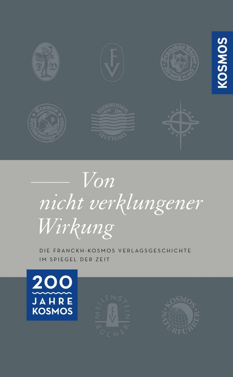 Franckh-Kosmos ... von nicht verklungener Wirkung ... - Franckh Kosmos Verlag