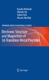 Electronic Structure and Magnetism of 3d-Transition Metal Pnictides - Kazuko Motizuki, Hideaki Ido, Tadaei Itoh, Masato Morifuji