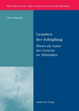 Lesarten der Schöpfung - Oliver Ramonat