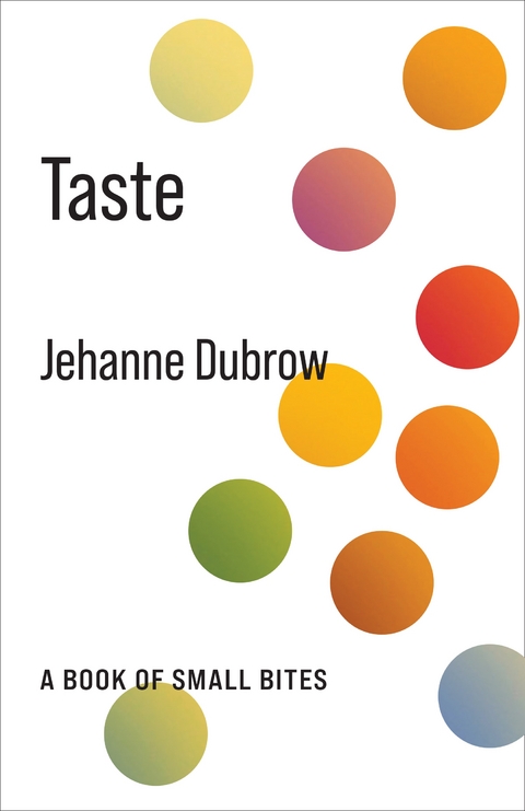 Taste -  Jehanne Dubrow