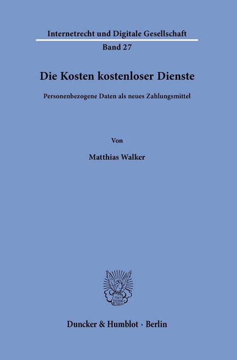 Die Kosten kostenloser Dienste. -  Matthias Walker