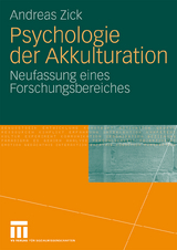 Psychologie der Akkulturation - Andreas Zick