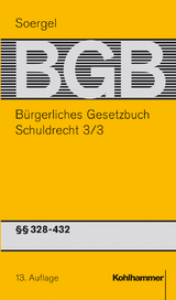 Bürgerliches Gesetzbuch mit Einführungsgesetz und Nebengesetzen (BGB) - Martin Gebauer, Walther Hadding, Walter Lindacher, Thomas Lobinger, Thomas Pfeiffer, Klaus Schreiber, Michael Matthiessen