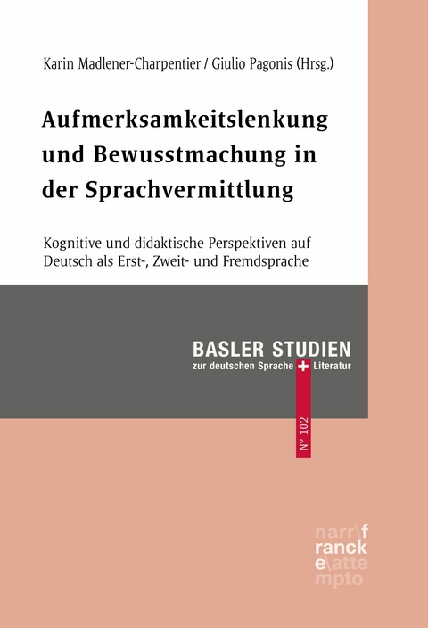 Aufmerksamkeitslenkung und Bewusstmachung in der Sprachvermittlung - 