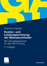 Kosten- und Leistungsrechnung der Bilanzbuchhalter - Clemens Kaesler