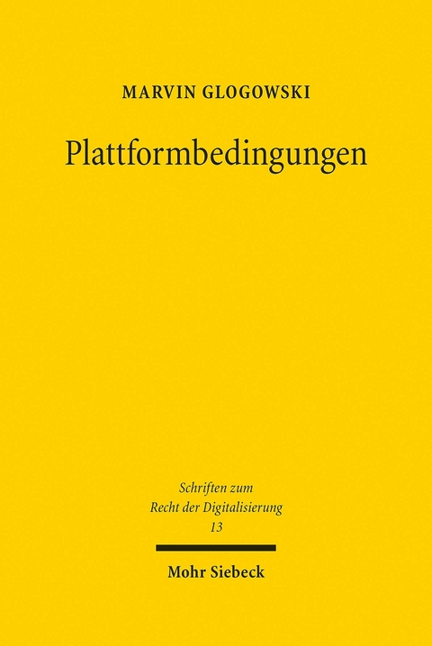 Plattformbedingungen -  Marvin Glogowski