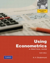 Using Econometrics - Studenmund, A.H.