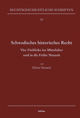 Schwedisches historisches Recht -  Dieter Strauch