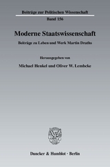 Moderne Staatswissenschaft. - 