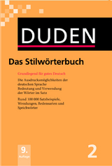 Das Stilwörterbuch - Dudenredaktion