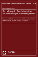 Die Haftung der Basisinfrastruktur bei rechtswidrigen Internetangeboten - Matthias Steegmann