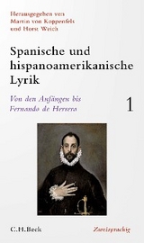 Spanische und hispanoamerikanische Lyrik  Bd. 1: Von den Anfängen bis Fernando de Herrera - 