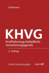 KHVG - Kraftfahrzeug-Haftpflichtversicherungsgesetz - 