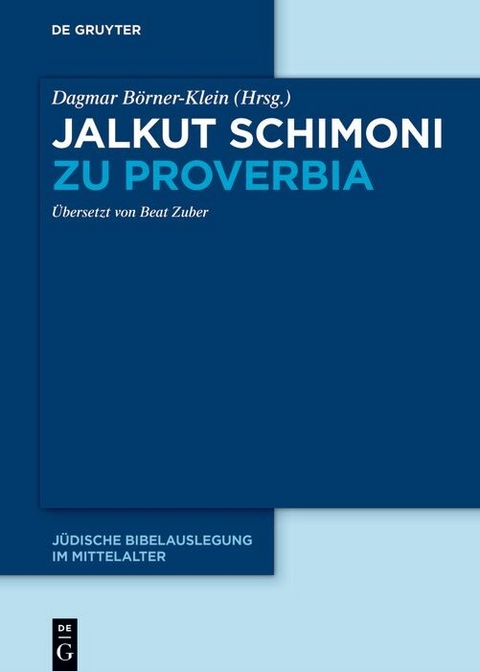 Jalkut Schimoni zu Proverbia - 