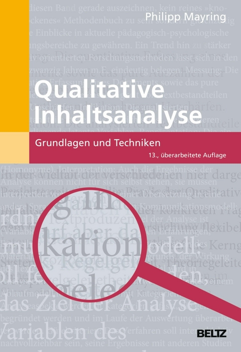 Qualitative Inhaltsanalyse -  Philipp Mayring