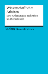 Kompaktwissen Wissenschaftliches Arbeiten - Yomb May